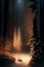 Placeholder: forest light christmas