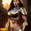 Placeholder: Ultra detailed fullbody Portrait in oil on canvas of busty female Roman warrior with armor,helmet,extremely detailed digital painting,ultrarealistic skin,intense stare, extremely detailed face, crystal clear eyes, mystical colors ,perfectly centered image, perfect composition, rim light, beautiful lighting,masterpiece ,8k, stunning scene, raytracing, anatomically correct, in the style of Simon Bisley and Ohrai Noriyoshi and robert e howard and Steve Jung and Wizyakuza and uncannyknack.