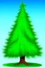 Placeholder: pine tree, swirling, smooth vector clipart