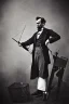 Placeholder: Abraham Lincoln Carrying a crossbow vintage photography, beautiful, Tumblr aesthetic, retro vintage style, HD photography, hyperrealism