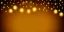 Placeholder: Festive abstract bokeh background - golden bokeh lights, beige - New Year, Anniversary, Wedding, banner