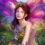 Placeholder:  Beautiful and bright fairy of spring,delicate flowers, knees up portrait, butterfly, fantastical, intricate detail, splash screen, complementary colors, fantasy concept art, 8k resolution, Unreal Engine 5"