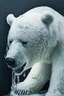 Placeholder: polar bear melting into white liquid, hyper-realistic photography, detailed expression of agony, hyper-realistic fur and anatomy details, dark colour tone, epic colour treatment, cinematic colour treatment, meticulously intricate perfectly symmetrical extremely detailed, pixiv daily ranking, pixiv, extreme depth of field, artstation, sculpture style, spectacular details, volumetric lighting, masterpiece, cinematic, Hollywood production, 8k resolution, high definition, max o