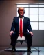 Placeholder: Donald Trump sitting in toilet scene, pants down, realistic image, hooper style, concept art, smooth, unreal engine 5, god lights, ray tracing, RTX, lumen lighting, ultra detail, volumetric lighting, 3d.