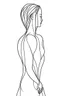 Placeholder: Outline of female body