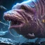 Placeholder: fluid ink angler fish creature, unreal engine 5, 8k resolution, photorealistic, ultra detailed