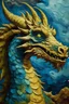 Placeholder: van gogh portrait of a dragon