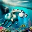 Placeholder: ultra detailed fullbody portrait of Giant sea ​​horse underwater, extremely detailed digital painting, intrincate, extremely detailed face,crystal clear Big eyes, in the style of Kaare Andrews, mystical colors , perfectly centered image, perfect composition, rim light, beautiful lighting, 8k, stunning scene, raytracing