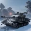 Placeholder: Snow camo tank armored alaska snow