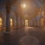 Placeholder: The palace of magic king, huge structure, panoramic view, zoomed out view of the exterior, mysterious, soft lighting, unreal engine 5 volumetric lighting, intricate details, realistic style, 8k resolution