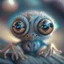 Placeholder: macro photography of a cute tiny alien creature, 8k resolution, photorealistic, ultra detailed