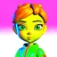 Placeholder: cute girl 3D