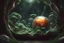 Placeholder: a planet with trees plants everything made out of crystal.