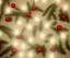 Placeholder: Christmas composition, geometry decoration on cream color background. 3d rendering