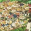 Placeholder: A collection of people enjoying brunch, Hayao Miyazaki