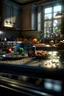 Placeholder: too fast too furious, photo-realistic, shot on Hasselblad h6d-400c, zeiss prime lens, bokeh like f/0.8, tilt-shift lens 8k, high detail, smooth render, down-light, unreal engine 5, cinema 4d, HDR, shot in luxury kitchen