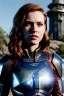 Placeholder: ultrarealistic, ruined city,__mass effect armor__, __angles__, 19 year old woman, strikingly beautiful, ginger hair, silver colour, [__starlets__|__starlets__], (pale __skincolor__ skin:1.2), __camera__, _hair_, detailed face and eyes, medium breasts, leather choker, freckles, dynamic pose, resolved expression, __accessory__, strappy outfit, (straps:1.1), sword in scabard on left hip, (buckles, buttons, snaps, rings:1.0), haltertop style breastplate, detailed eyes, plump lips, sci-fi theme