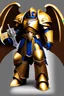 Placeholder: warhammer, space marine, lost legion, dragon legion, dragon warrior, fan art, dragon armor, dragon helmet, golden armor, armor with scale, second legion emblem, helmet details, bolter