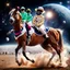 Placeholder: The Kentucky Derby in outer space