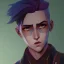Placeholder: The cyberpunk boy