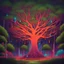 Placeholder: Imagine an electric forest at the edge of a neon-lit horizon. In the foreground, a single towering tree with branches that resemble musical instruments, each glowing with vibrant energy. The AI task is to create a harmonious blend of the natural and the electric, where the leaves of the tree emit colorful pulses corresponding to the mood of your music. The scene captures the essence of your album, portraying a fusion of nature and technology. The AI can experiment with the interplay of light an