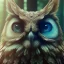 Placeholder: intricate details, realistic, octane, unreal engine, portrait, natural lighting,zoomed out + portrait, volumetric lighting, shiny,extreme detail, Photorealism, High detail, Hyper realistic Owl in forest, macro lens blur,abstract paint, sharp,eos5d mark 4, ef 85mm 5.6, focus, trending by artstation