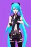 Placeholder: hatsune miku with a ak-47