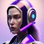 Placeholder: woman, rounded face, purple, round old helmet, decorative color feathers, retro futuristic, latex coat, soft color, highly detailed, art stations, concept art, smooth, unreal engine 5, god rays, ray tracing, RTX, lumen lighting, ultra detail, volumetric lighting, 3d, finely drawn, high definition, high resolution.