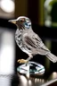 Placeholder: A crystal bird