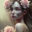 Placeholder: flower beautiful girl,utra realistic,highly detailed, sharp focus, insanely detailed, parallax flowers, honeybee, fantasy art, intricate detailed, elegant, fog, Special Lighting, Vibrant, color Scheme, forest, unreal engine 5