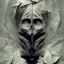 Placeholder: rendered in blender trash bag on his head and crumpled paper as a texture, collage paper and tape, slit - scan photography, high resolution, cinematic, unreal 6, breathtaking detailed