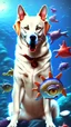 Placeholder: Dog sea bubbles