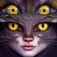 Placeholder: "Insanely detailed photograph of an elaborate beautiful cat goddess intricate glowing skin eyes intricate face hair lashes fur dress hyperdetailed painting by Anna Dittmann Huang Guangjian and Dan Witz CGSociety ZBrush Central fantasy art album cover art 4K 64 megapixels 8K resolution HDR Greek shiny space colours jewelry celestial hair eyes light"