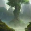 Placeholder: The Mana Tree, a fantasy digital painting by Greg Rutkowski and James Gurney, trending on Artstation, highly detailed