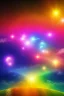 Placeholder: Beautiful ufos, galactic, rainbows, d, bright colours, blue, pink, gold, jewels, realistic, real photo, bright and sunny background, very detailed, high contrast,