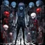 Placeholder: Doll parts assembly line, Nightmarish Surreal Mixed-Media Art by Paul Rumsey and Chris Bachalo and wotto, Double-Exposure, Shadows and Highlights, Tenebrism!, Volumetric lighting, dark colors, minimal, Unsettling Disturbing!, crimson and midnight_blue color scheme