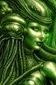 Placeholder: a picture of a swimming mermaid lady by HR Giger, award winning, zoomed-out