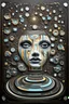 Placeholder: You are the universe; Neo-Surreal Symbolism; 3D art inspired by Hundertwasser and Kandinsky; Golden Hour; Multi-faceted; Controversial; Supremely Detailed; Marvelous; Whimsical; Pale Pastel on black and white