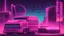 Placeholder: synthwave retro trucking