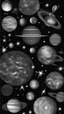 Placeholder: galaxy, stars, planets, cosmos, deep space