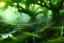 Placeholder: Immersive​ fantasy elven forest blossom river 4k full hd