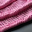 Placeholder: Pattern crochet knitting pink