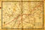 Placeholder: a scan of an ancient Cree Anishinaabe road map, hand drawn been stained and weathered, text is in Cree Syllabic