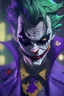 Placeholder: the joker in the style of batman ninja, anime, depth of field, nvidia graphics