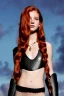 Placeholder: (strikingly beautiful 16 year old charming teen girl:1.2) with (long ginger hair:1.1) and (freckles:1.2) wearing (skimpy leather fantasy armour with halter top and thong:1.3) and (medium cleavage:1.2), tracing, ambient light, highres, (hyperrealistic:1.2), (perfect face:1.1) intricate (high detail:1.1) body, beautiful detailed eyes, plump lips, fantasy theme, Model hash: ddc3021b