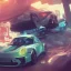 Placeholder: a photo of a beautiful 911 rs, art by lois van baarle and loish and ross tran and rossdraws and sam yang and samdoesarts and artgerm and saruei, digital art, highly detailed, intricate, sharp focus, Trending on Artstation HQ, deviantart, unreal engine 5, 4K UHD image