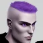 Placeholder: Dark Elf Male White Hair Lavender Eyes