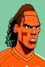 Placeholder: Virgil van Dijk Dutch football player ,cartoon 2d