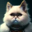 Placeholder: Cyberpunk Portrait of cyborg Persian cat child with ginger hair and with cute face, north pole snowy vibe , perfect composition, hyperrealistic, super detailed, 8k, high quality, trending art, trending on artstation, sharp focus, studio photo, intricate details, highly detailed, by greg rutkowski