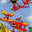 Placeholder: Dastardly and Muttley in their Flying Machines by Dr Seuss